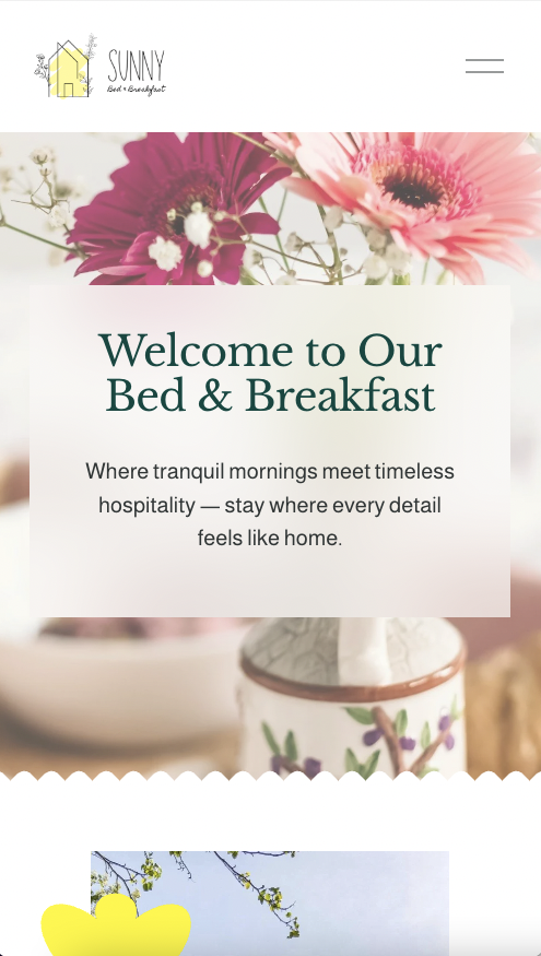 vacation rental website template